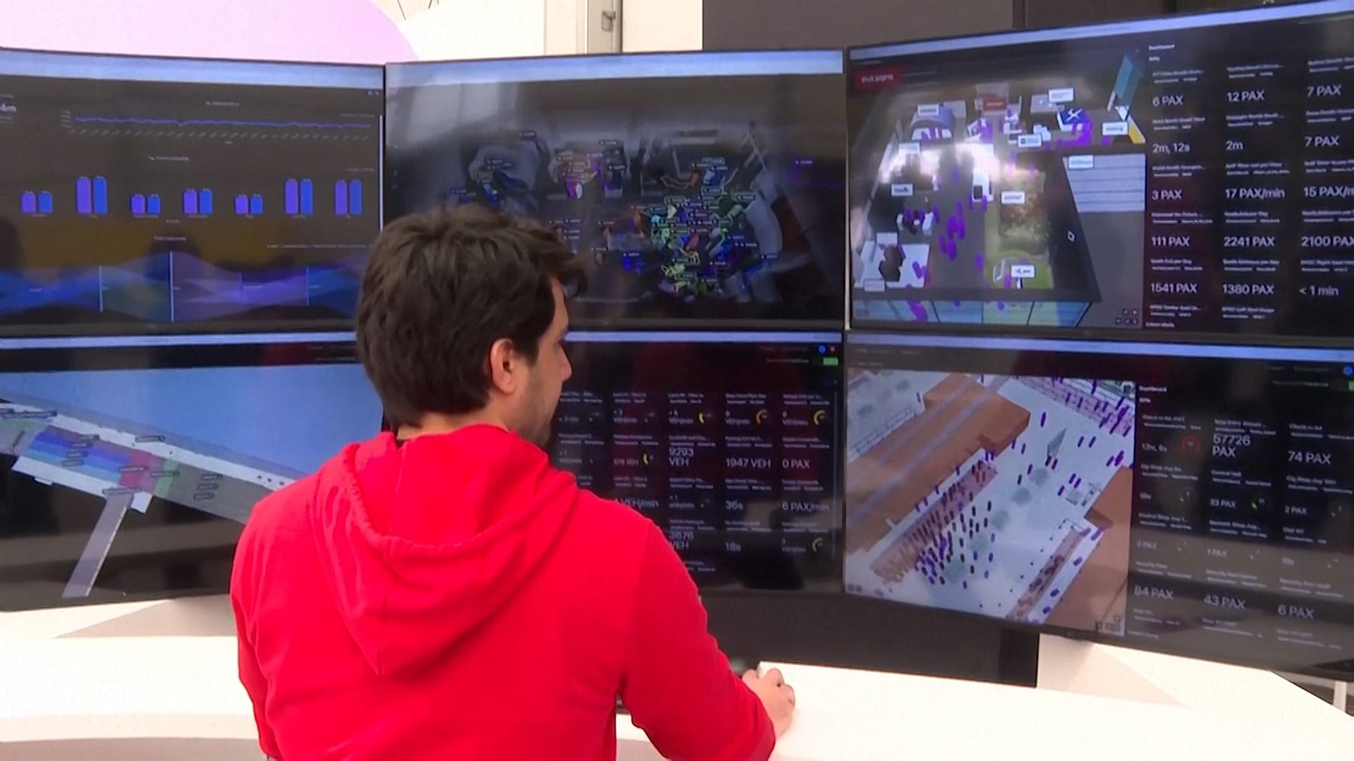 Hero image from the Euronews Next article on AI in airports